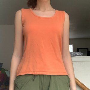 Orange Sweater Vest